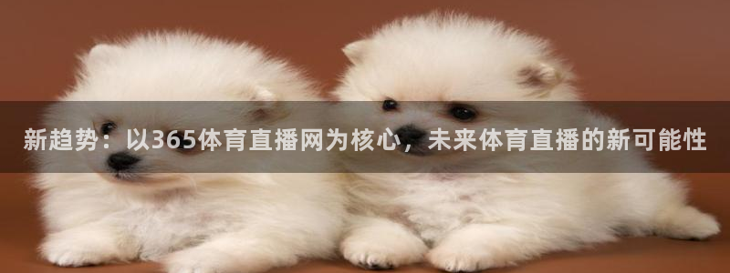 新趋势：以365体育直播网为核心，未来体育直播的新可能性