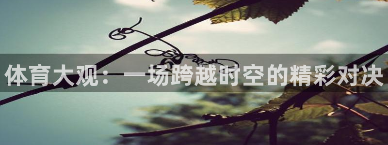 体育大观：一场跨越时空的精彩对决